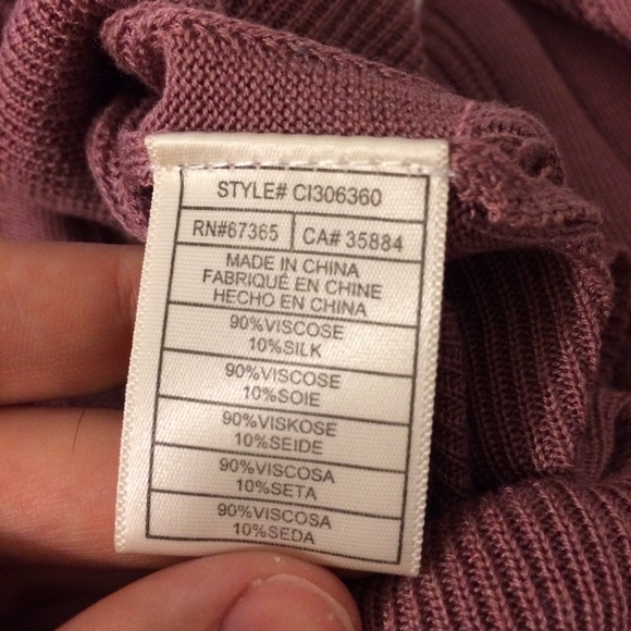 Lavender Cupcakes and Cashmere top - size S (NWT) - Picture 5 of 7